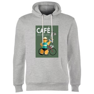 Cafe Du Cycliste Hoodie - Grey