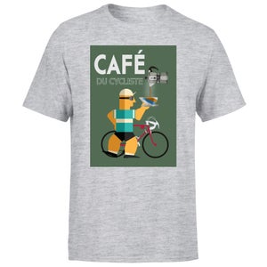 Cafe Du Cycliste Men's T-Shirt - Grey