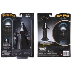 Noble Collection The Nun Valak the Nun BendyFig 7 Inch Action Figure