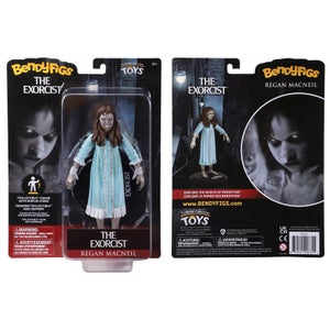 Noble Collection The Exorcist Regan MacNeil BendyFig 7 Inch Action Figure