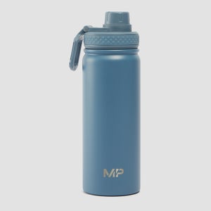 MP vidēja izmēra metāla ūdens pudele — Zila — 500ml