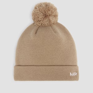 MP muts met pompon - Taupe