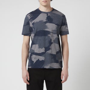 Armani Exchange Men's Paint Camo T-Shirt - Navy