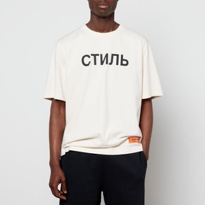 Heron Preston Men's Ctnmb Logo T-Shirt - White