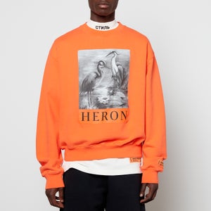 Heron Preston Men's Heron Logo Sweatshirt - Orange