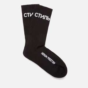 Heron Preston Men's Ctnmb Long Socks - Black