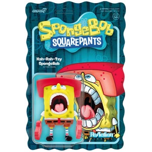 Super7 Spongebob Squarepants ReAction Figure - Kah-Rah-Tay SpongeBob