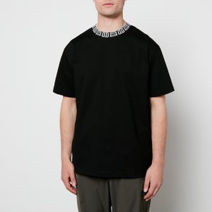 AMBUSH Men's Monogram Rib Collar T-Shirt - Black