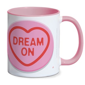Swizzels Love Hearts Dream On Mug - Pink