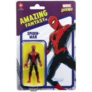 Hasbro Marvel Legends Retro 375 Amazing Fantasy Spider-Man Action Figure