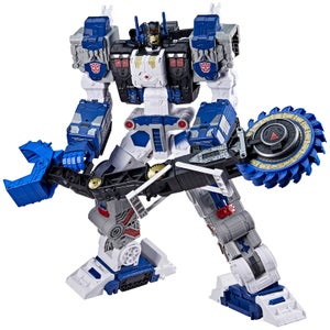 Transformers Generations Legacy Series Titan Cybertron Universe Metroplex 22 Inch Action Figure