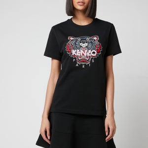 KENZO Women's Tiger Loose T-Shirt - Black