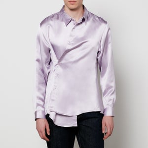Martine Rose Men's Wrap Shirt - Lilac