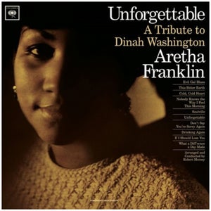 Aretha Franklin - Unforgettable: A Tribute To Dinah Washington 180g Vinyl (Clear)