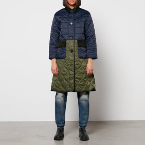 Barbour X Alexa Chung Women's Hilda Quiltted Jacket - Navy