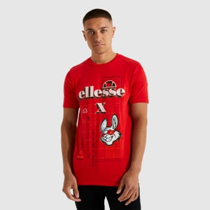 Cyber T-Shirt Rot für Herren