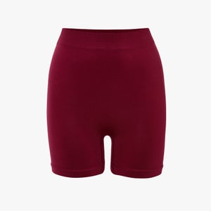 Les Girls Les Boys Seamfree Biker Shorts Claret