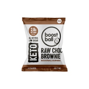 Raw Choc Brownie Keto Burner Bites 40g x 12