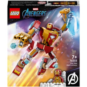 LEGO Marvel Iron Man Mech Armor Action Figure Set (76203)