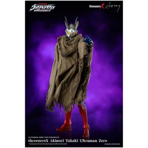 ThreeZero X Akinori Takaki Ultraman Zero the Chronicle Collectible Figure - Ultraman Zero