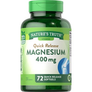 Nature's Truth Magnesium 400mg - 72 Softgels