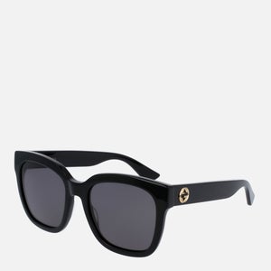 Gucci Women's Square Acetate Sunglasses - Black