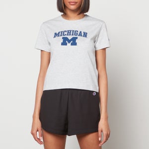 Champion Women's Michigan Crop T-Shirt - Grey