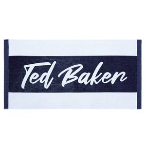 Ted Baker Beach Towel - Navy