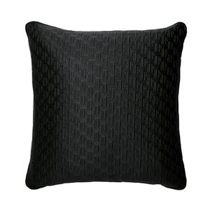 Ted Baker T Quilted Pillow Sham - Black - 65x65cm