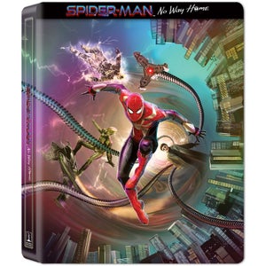 Spider-Man: No Way Home - Steelbook 4K Ultra HD en Exclusivité Zavvi (Blu-ray inclus)
