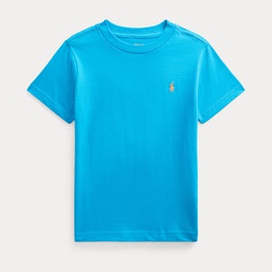 Ralph Lauren Boys Short Sleeve Pony Logo T-Shirt - Cove Blue