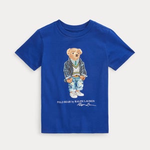 Ralph Lauren Boys Short Sleeve Bear T-Shirt - Heritage Royal