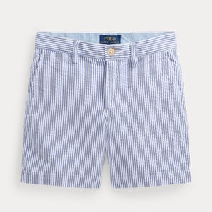 Ralph Lauren Boys Bedford Shorts - Blue/White