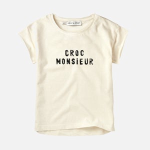 Sproet + Sprout Croc Monsieur T-Shirt - Summer White