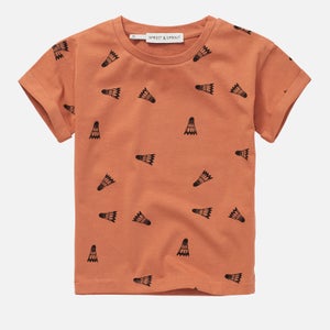 Sproet + Sprout Kids' Shuttle Print T-Shirt - Cafe