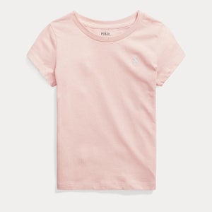 Polo Ralph Lauren Girls' Small Logo T-Shirt - Hint of Pink