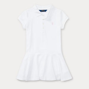 Polo Ralph Lauren Girls' Polo Dress - White