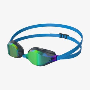 Adult Fastskin Speedosocket 2 Mirror Goggles Blue/Green