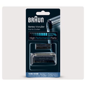 Braun Series 1 10B Electric Shaver Head Replacement, Black
