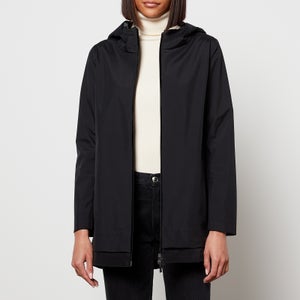 Herno Women's Gore 2 Layer A Shape Zip Up Jacket - Black