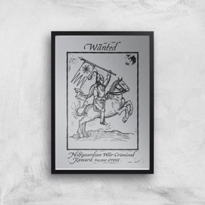 The Witcher Nilfgaardian War Criminal Giclee Art Print