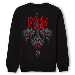 The Witcher Basilisk Unisex Sweatshirt - Black