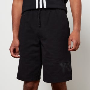 Y-3 Men's Classic Heavy Pique Shorts - Black
