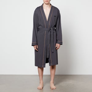 BOSS Bodywear Men's Kimono Robe - Dark Grey