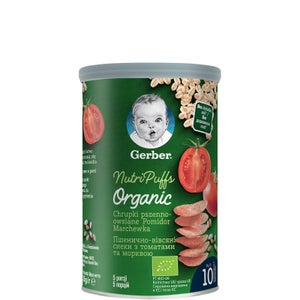Gerber Organic Chrupki Pszenno-Owsiane Pomidor Marchewka - 35g