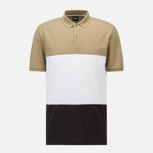BOSS Black Men's Parlay 148 Polo Shirt - Medium Beige