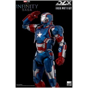 ThreeZero Avengers: Infinity Saga DLX Collectible Figure - Iron Patriot
