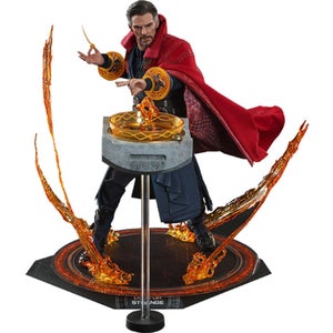 Figura de Acción de Doctor Strange 31 cm de Hot Toys Marvel Spider-Man: No Way Home Movie Masterpiece
