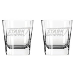 Marvel Iron Man Stark Industriess 2 Pack Glass Set