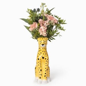 DOIY Cheetah Ceramic Vase